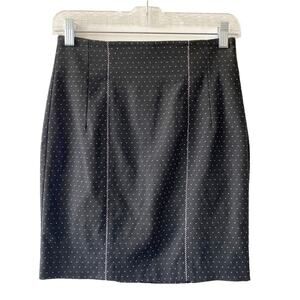 Vintage BEBE Womens Size 4 Polka Dot Y2K Mini Skirt